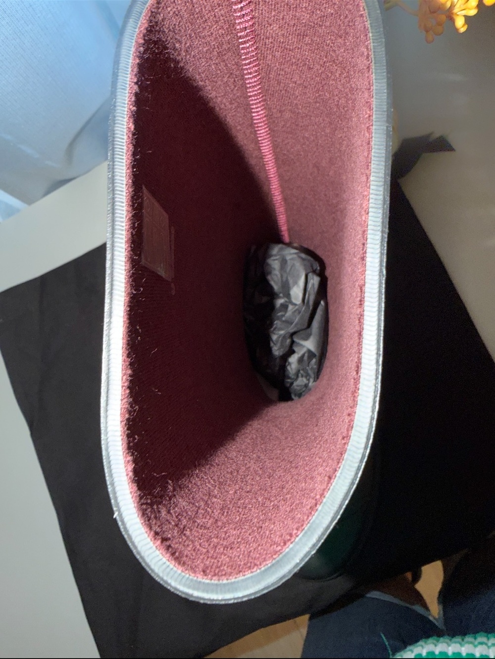 CHANEL Black CC Rain Boots Size 38 Brand New Box Dust Bag - Picture 7 of 13